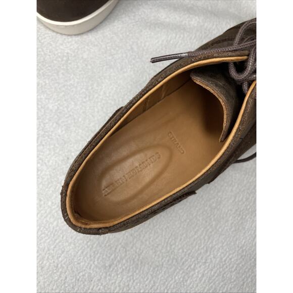 Allen Edmonds Strand Oxford Men\'s 9.5EEE Dress Sneakers Walnut Brown 5128
